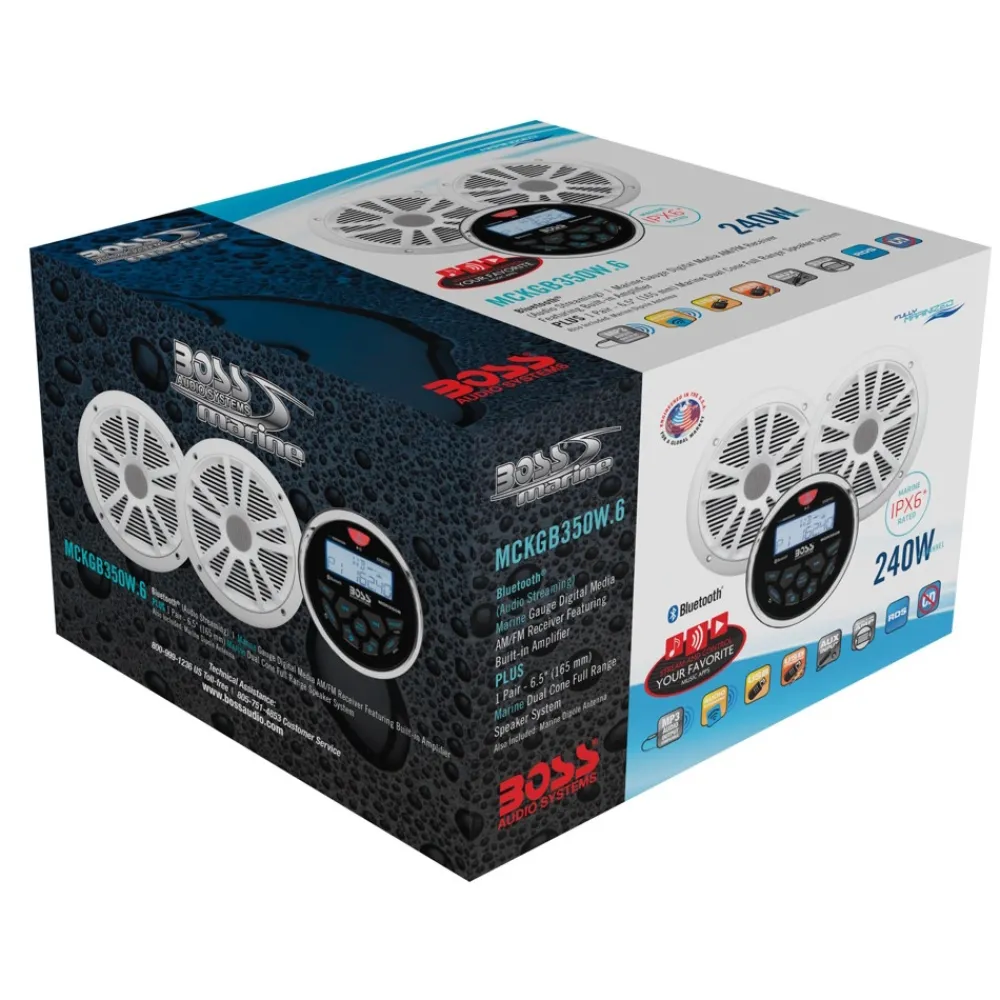 BOSS MARINE Autoradio Marine|Pack Audio^Pack autoradio KGB350