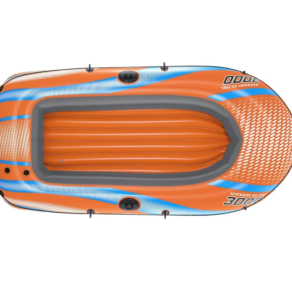 BESTWAY Bateau Pneumatique^Pack bateau gonflable 3 places Kondor Elite 3000