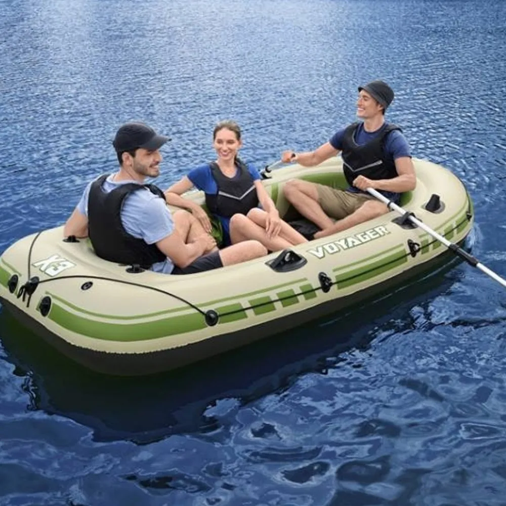 HYDRO-FORCE Pack bateau gonflable 3 places Voyager X3