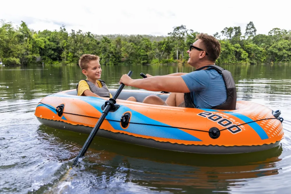 BESTWAY Pack bateau gonflable Kondor Elite 2000