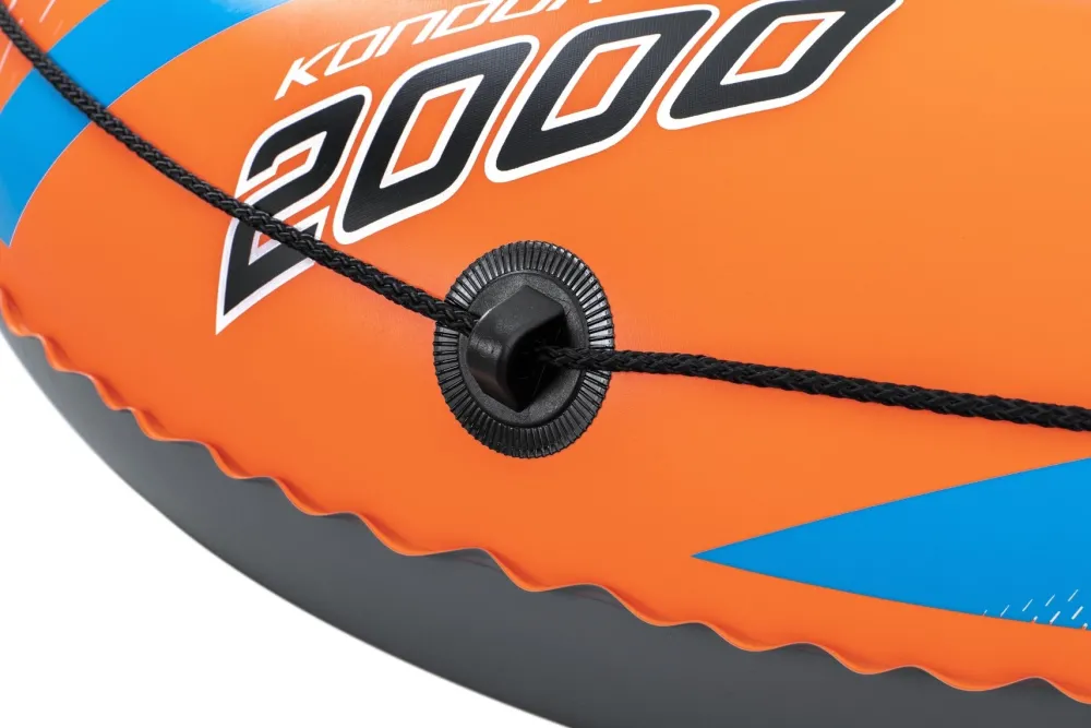 BESTWAY Pack bateau gonflable Kondor Elite 2000