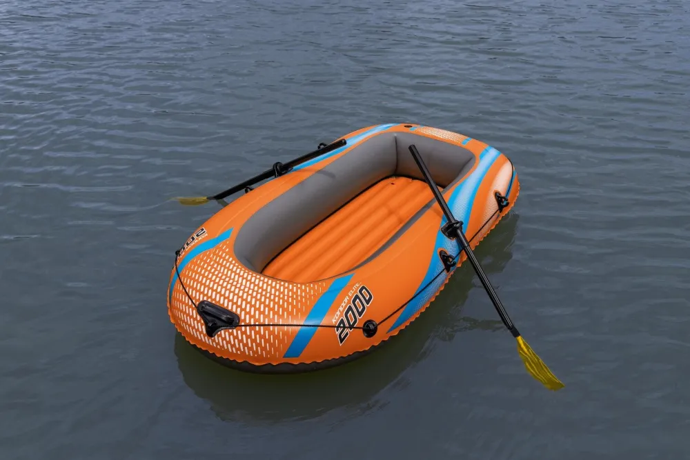 BESTWAY Pack bateau gonflable Kondor Elite 2000