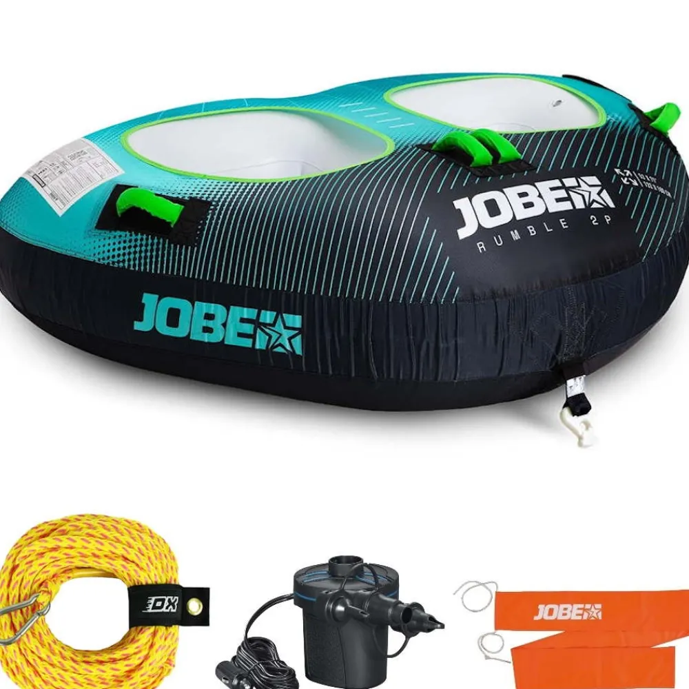 JOBE Pack Bouée tractée 2 personnes Rumble