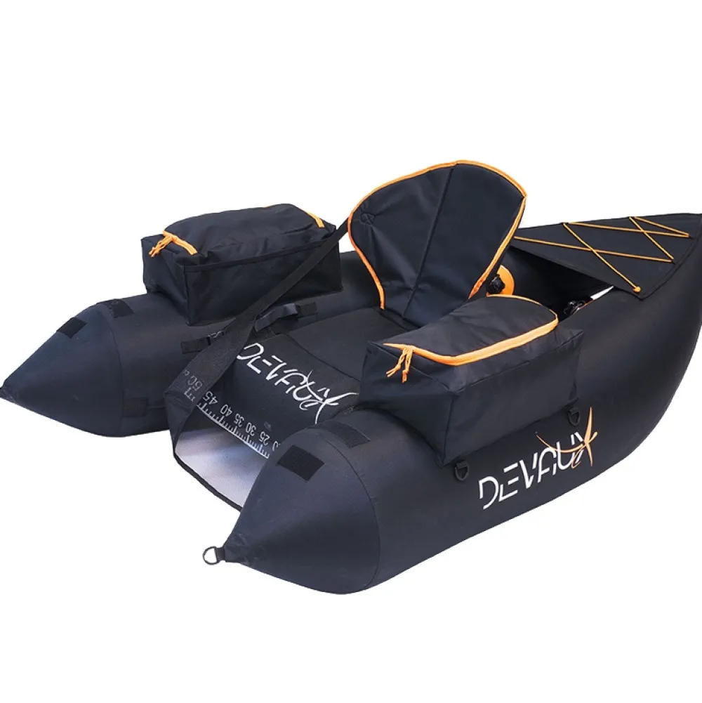 DEVAUX Pack Float Tube^Pack Float tube Kayak Tube Cap-V 1000 - Noir + Kit