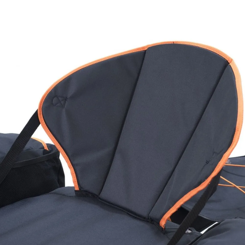 DEVAUX Pack Float Tube^Pack Float tube Kayak Tube Cap-V 1000 - Noir + Kit