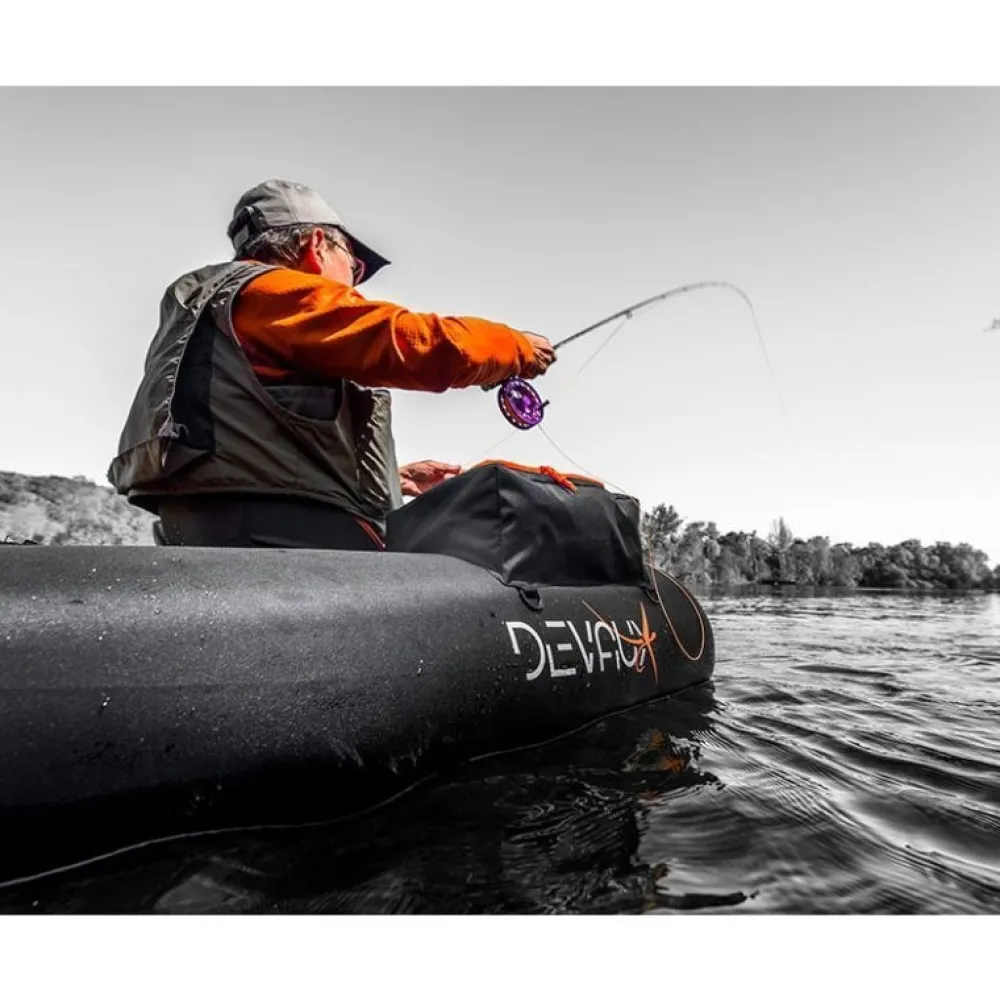 DEVAUX Pack Float Tube^Pack Float tube Kayak Tube Cap-V 1000 - Noir + Kit