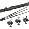 LINEAEFFE Ensembles Carpe^Pack Pêche à la Carpe Full Carpfishing Combo 3