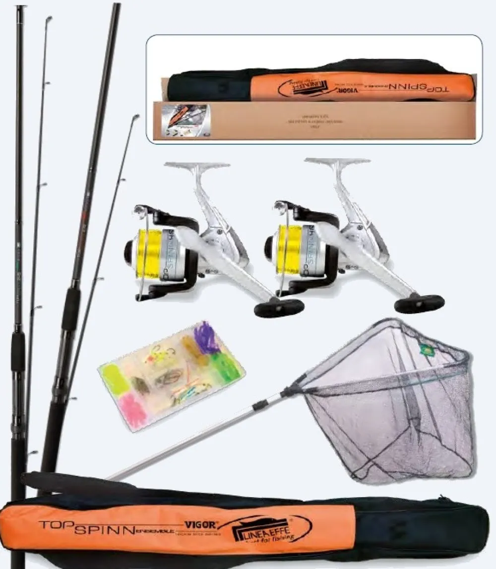 LINEAEFFE Ensembles Carnassier^Pack Pêche en Spinning Vigor Top Spin