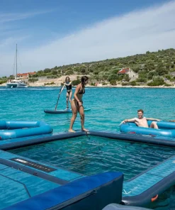 JOBE Pack Piscine flottante Infinity island avec gonfleur