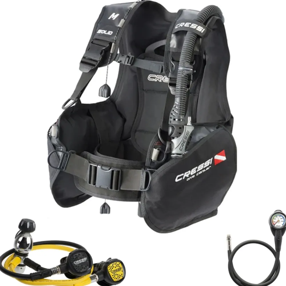 CRESSI-SUB Pack plongée Cressi Solid Scuba Set