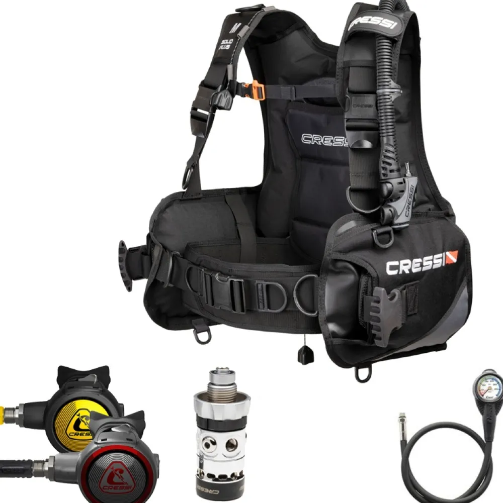 CRESSI-SUB Pack plongée Cressi Solid Plus Scuba Set