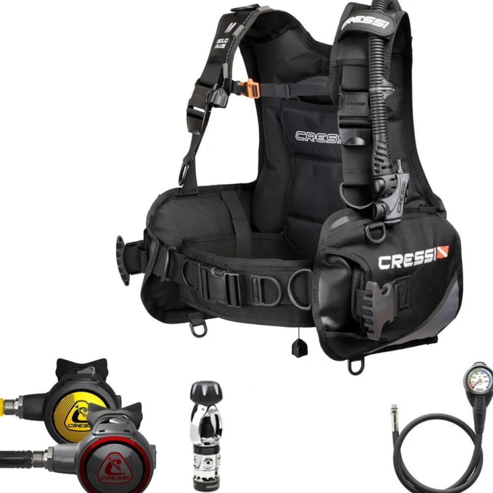 CRESSI-SUB Pack plongée Cressi Solid Plus Scuba Set