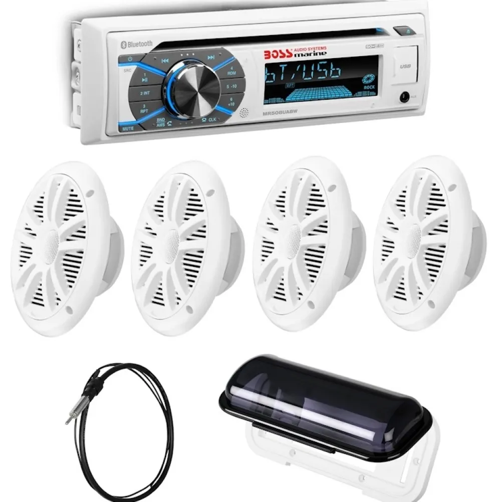 BOSS MARINE Pack Premium autoradio MR508UAB