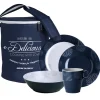 MARINE BUSINESS Vaisselle^Pack vaisselle - Collection Living - 24 pièces