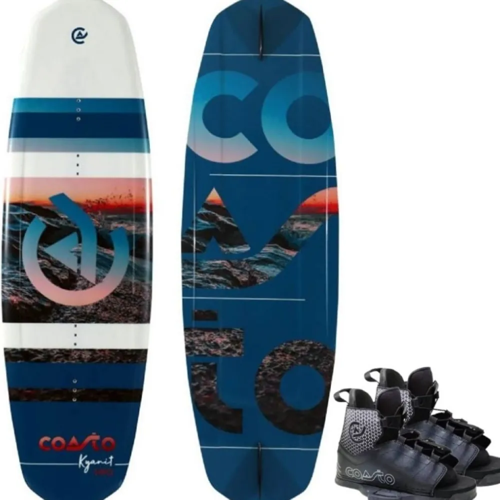 COASTO Planche Wakeboard^Pack Wakeboard Kyanit 140 + Chausses