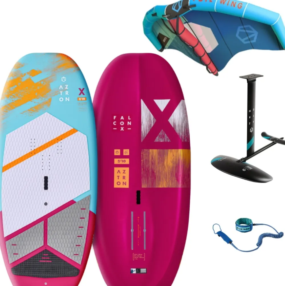 AZTRON Pack Wing Foil Falcon 5.10 + Aile 4.0 + Foil Rocket