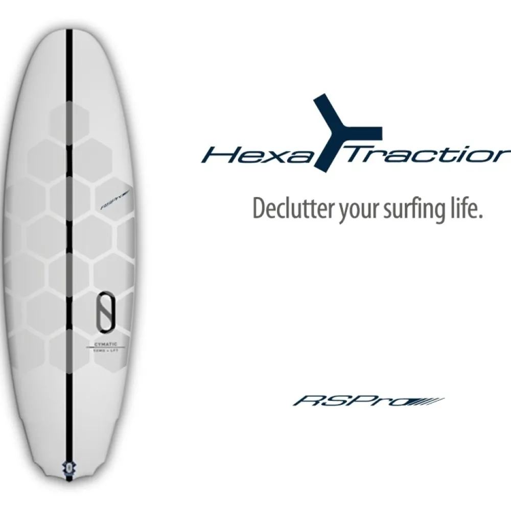 RSPRO Pad SUP/Surf HexaTraction Transparent