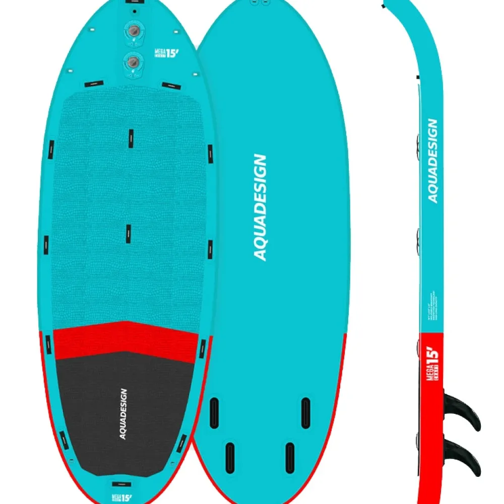 AQUA DESIGN Paddle Geant^Paddle Géant Gonflable Megacraft 15.1 Bleu