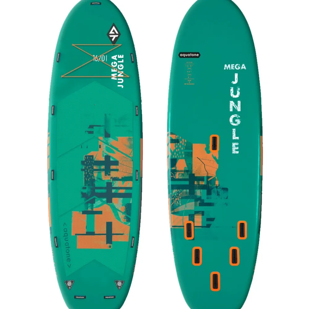 AQUATONE Paddle Geant^Paddle géant gonflable Jungle 16.0