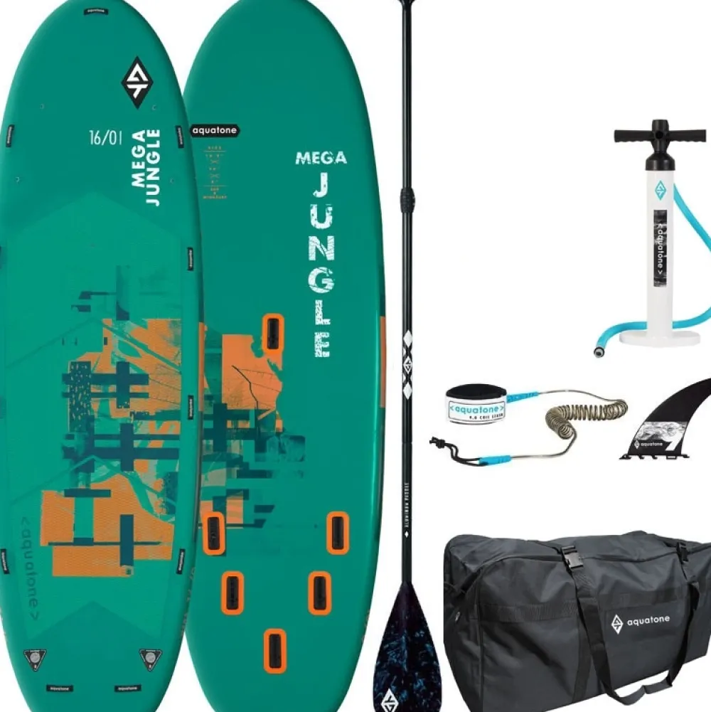 AQUATONE Paddle Geant^Paddle géant gonflable Jungle 16.0