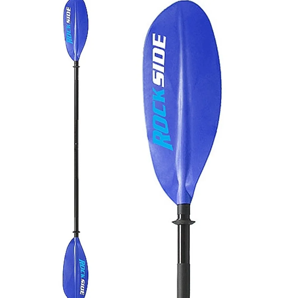 ROCKSIDE Pagaie Canoe Kayak|Pagaie Kayak De Pêche^Pagaie kayak - alu - 4 parties - 220 cm