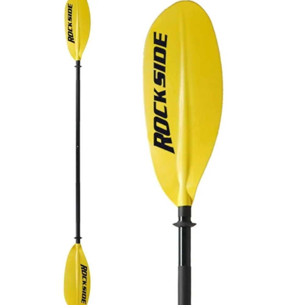 ROCKSIDE Pagaie Canoe Kayak|Pagaie Kayak De Pêche^Pagaie kayak - alu - 4 parties - 220 cm