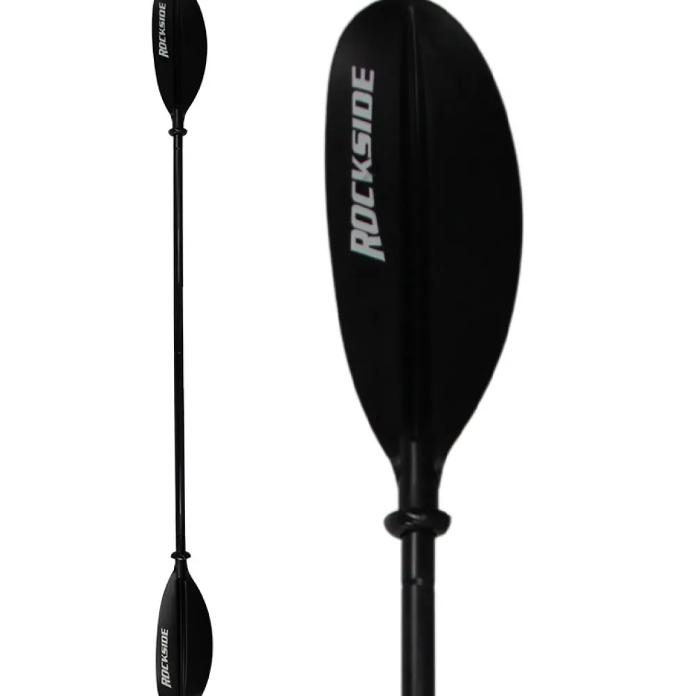 ROCKSIDE Pagaie kayak standard - alu - 4 parties - 220 cm - OCCASION GRADE B