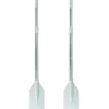 CAPE HORN Paire d'avirons aluminium 2 parties Gris Clair
