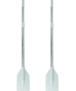 CAPE HORN Paire d'avirons aluminium 2 parties Gris Clair
