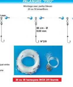 FLASHMER Palangres|Tous Les Produits^Palangre Pro 100 m 20 Hameçons N°2/0