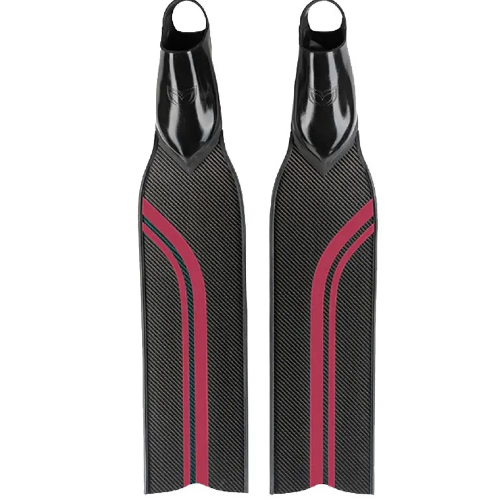 MOLCHANOVS Palme apnée Pro Bifins 3 Carbon Rose - Soft
