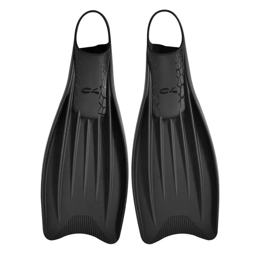 C4 Bi-Palme^Palmes apnée Wolverine Noir