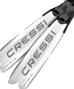 CRESSI-SUB Palmes apnée Cressi Gara Turbo Impulse - White