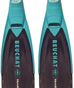 BEUCHAT Palmes Snorkeling|Palmes Chaussantes^Palmes Mundial One 50 - Bleu