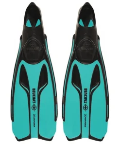BEUCHAT Palmes X-Voyager - Bleu Atoll