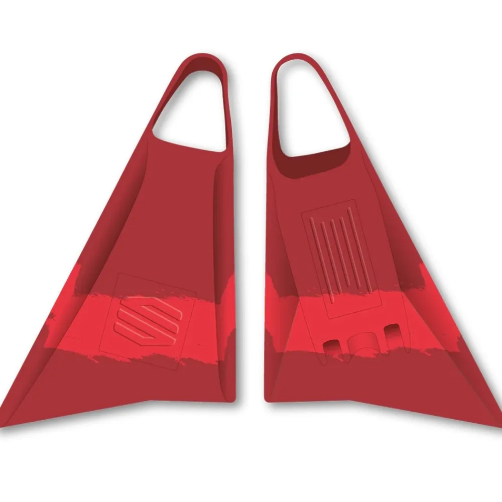 SNIPER Palmes bodyboard Menace Red duo