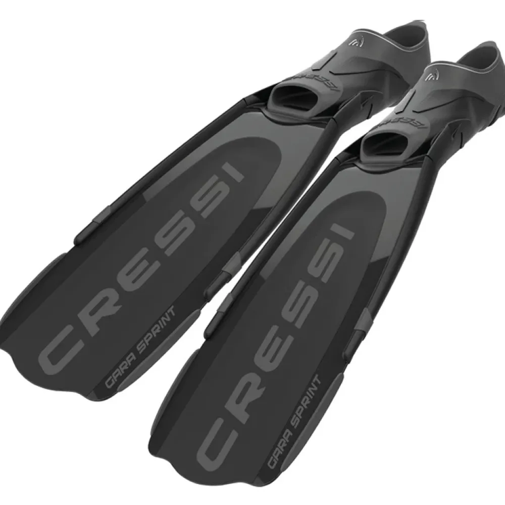 CRESSI-SUB Palmes Chaussantes^Palmes Cressi Gara Modular Sprint - Black