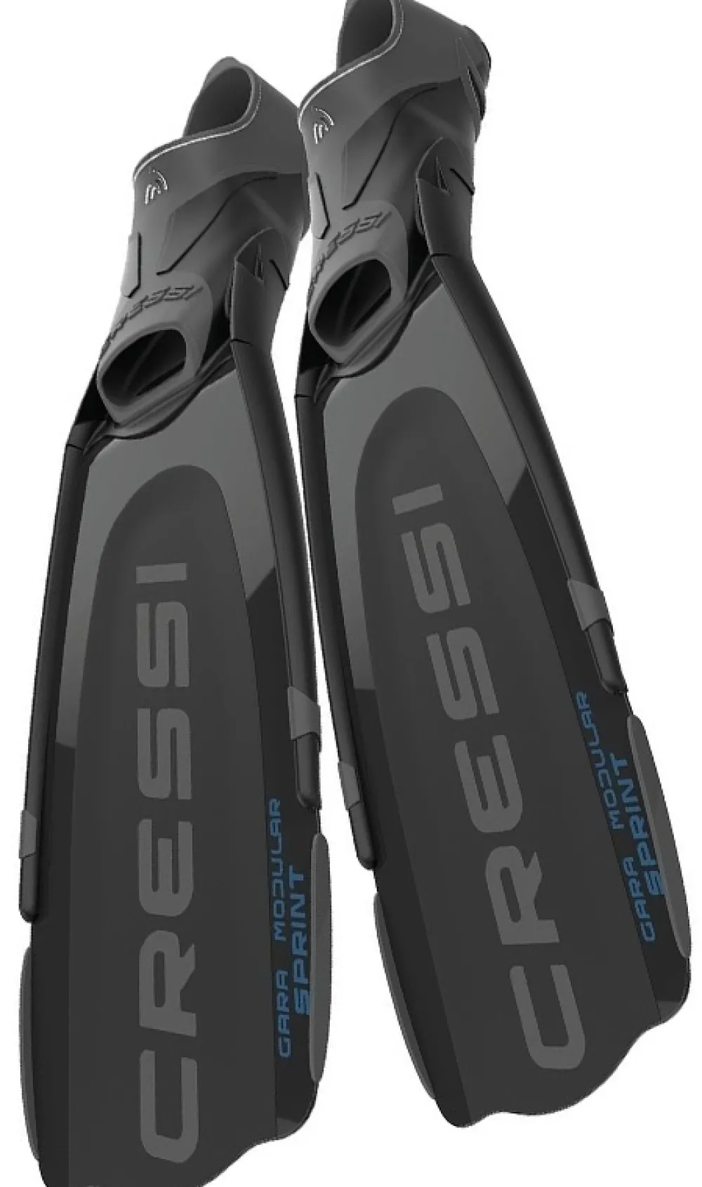 CRESSI-SUB Palmes Chaussantes^Palmes Cressi Gara Modular Sprint - Black