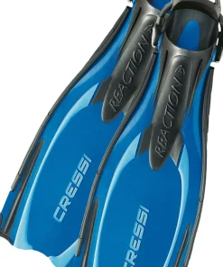 CRESSI-SUB Palmes Réglables^Palmes Cressi Reaction EBS Bleues/azur