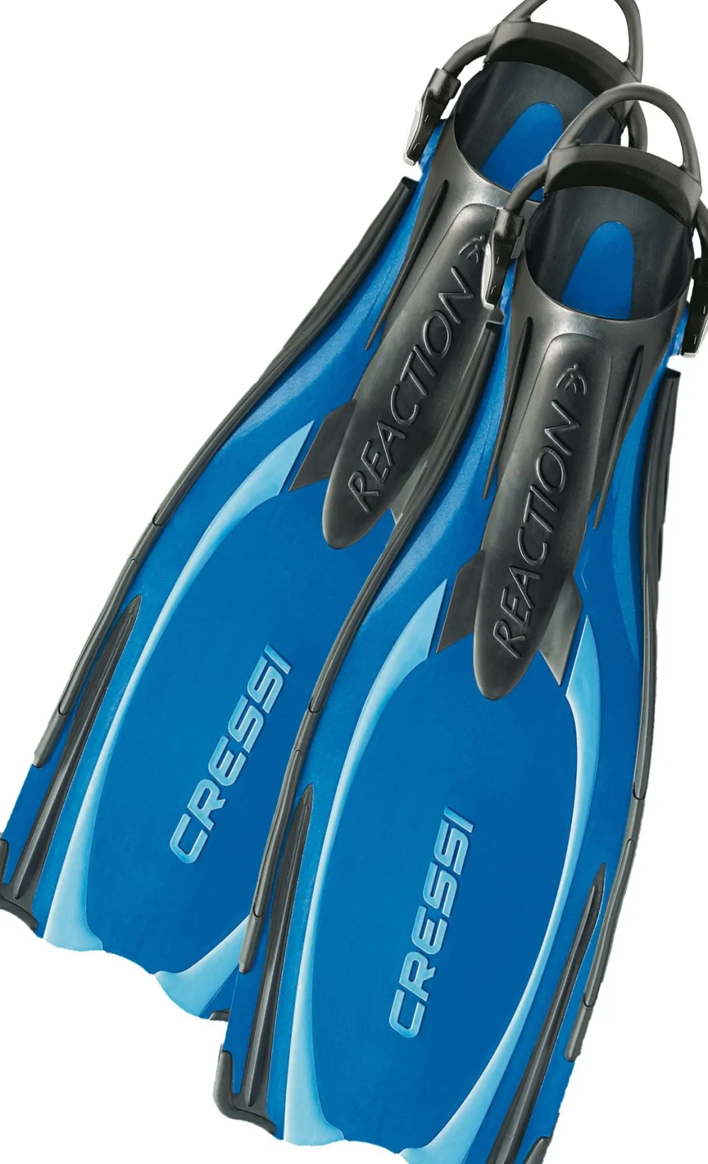 CRESSI-SUB Palmes Réglables^Palmes Cressi Reaction EBS Bleues/azur