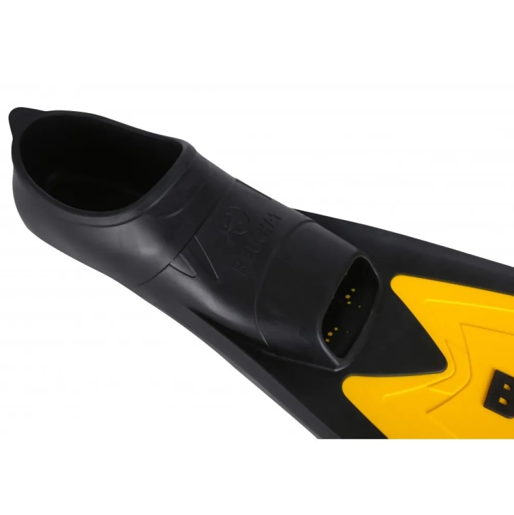 BEUCHAT Palmes de plongée Mundial One 50 Soft Flex - Jaune
