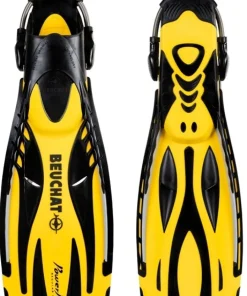 BEUCHAT Palmes Réglables^Palmes de plongée PowerJet Jaune