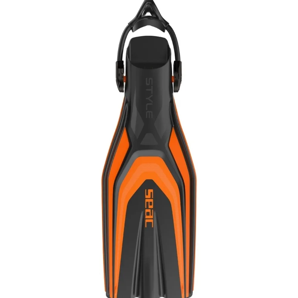 SEAC SUB Palmes Réglables^Palmes de plongée Style Sling Strap Orange