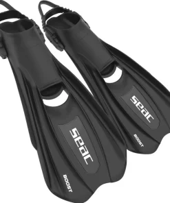 SEAC SUB Palmes de plongée Boost Noir