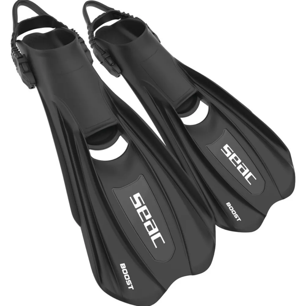SEAC SUB Palmes de plongée Boost Noir