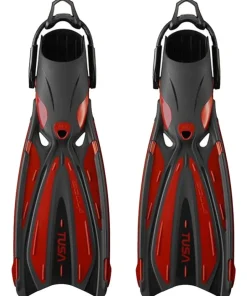 TUSA Palmes de plongée Solla B - Rouge