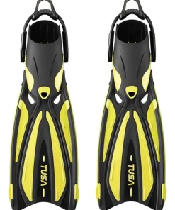 TUSA Palmes Réglables^Palmes de plongée Solla B - Jaune