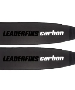 LEADERFINS Bi-Palme^Palmes 100% Carbone Black & White