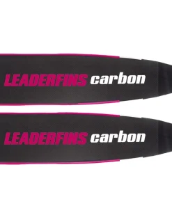 LEADERFINS Bi-Palme^Palmes 100% Carbone Pink