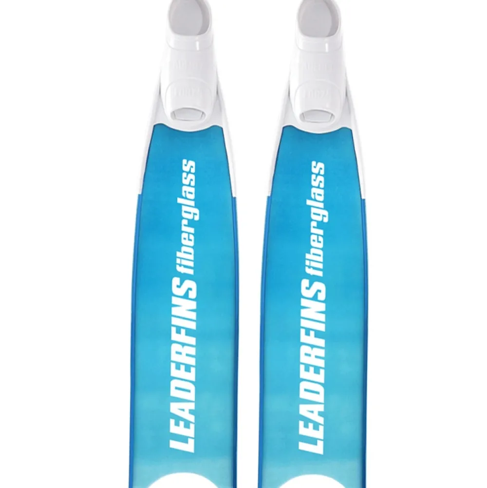 LEADERFINS Bi-Palme^Palmes Blue Ice Fibre Blue